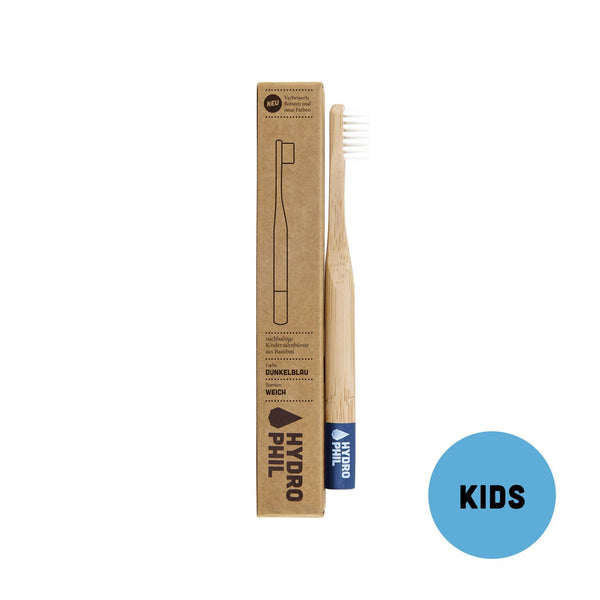 Nachhaltige Zahnbürste von Hydrophil. Aus Bambus produziert. Für Kinder.